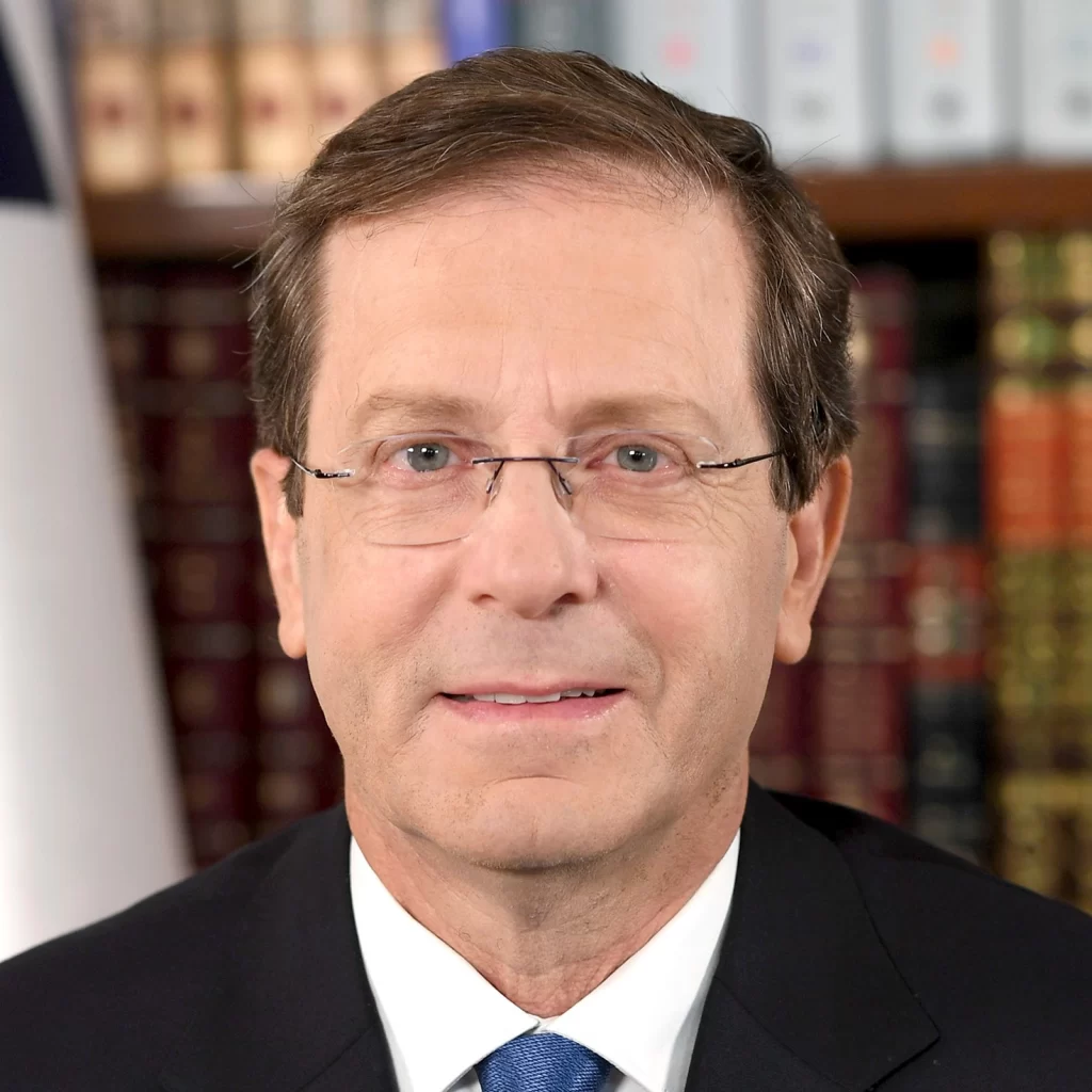 Isaac Herzog - Official portrait of the president. Credit Avi Ohayon